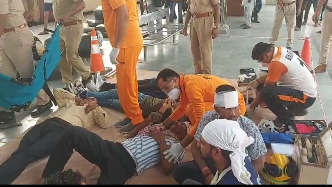 बीकानेर रेलवे स्टेशन पर एयर स्ट्राइक से मची अफरा-तफरी, बाद में निकली मॉक ड्रिल
