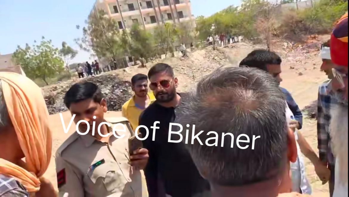 बीकानेर:  समाधि स्थल पर तोड़फोड़ का आरोप, विवाद में दोनों पक्ष आमने-सामने