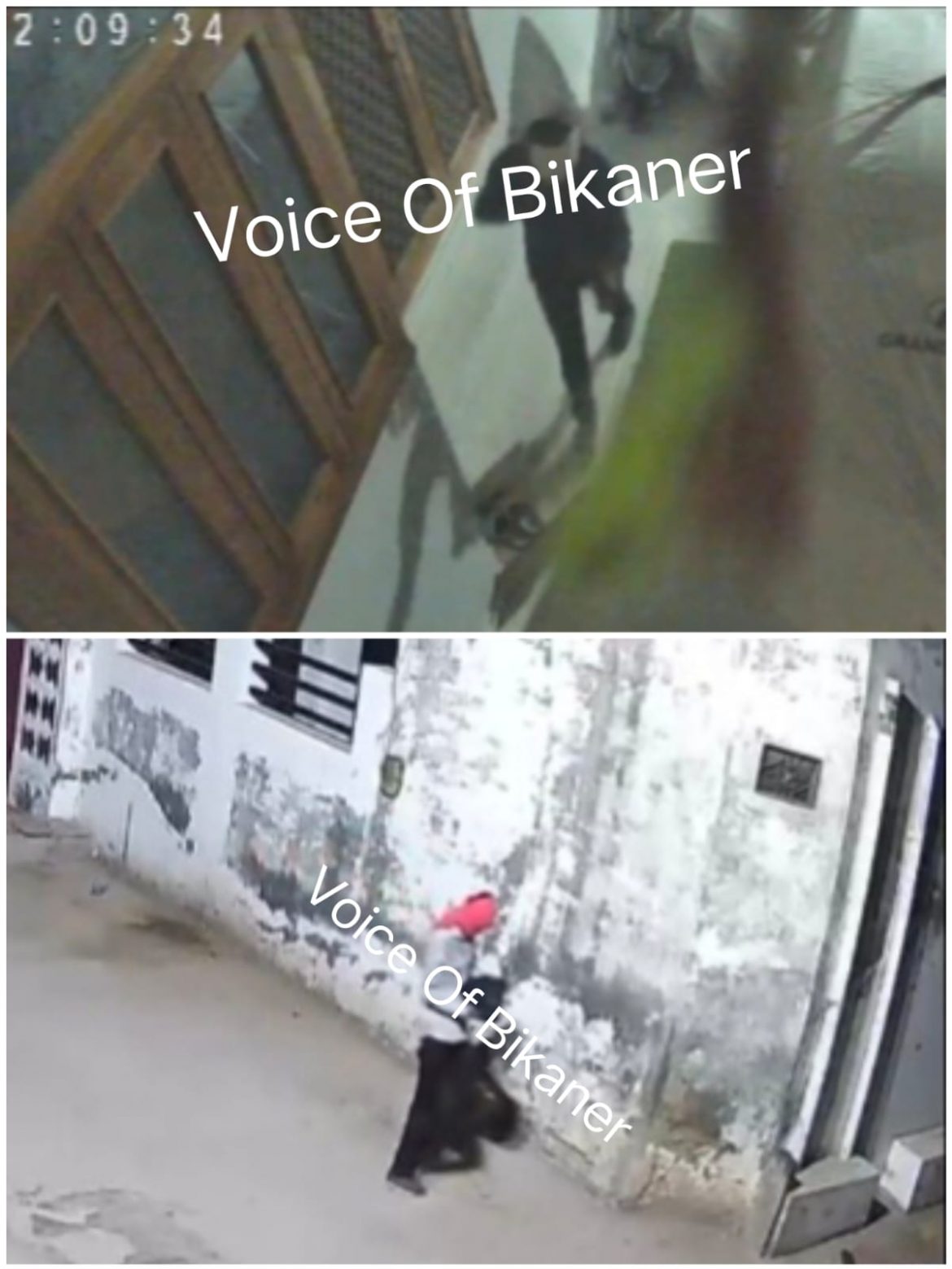 बीकानेर: बंद मकान से नकदी-जेवरात चोरी, दो अज्ञात पर मामला दर्ज सीसीटीवी में कैद हुई वारदात
