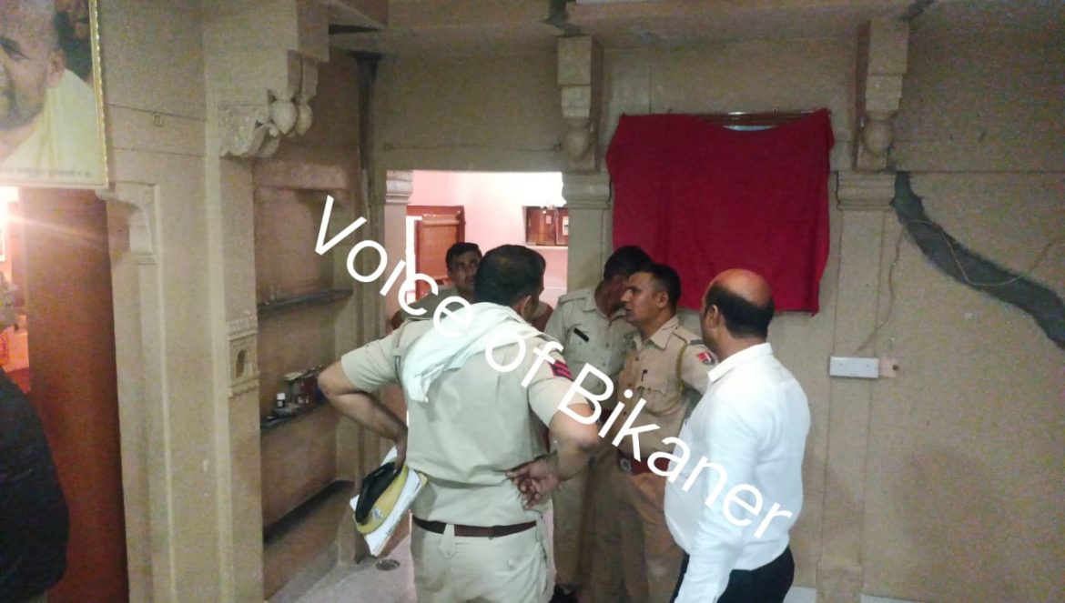 बीकानेर: बंद मकान में बड़ी चोरी, चोर पांच किलो चांदी और सोने का पैंडल ले उड़े