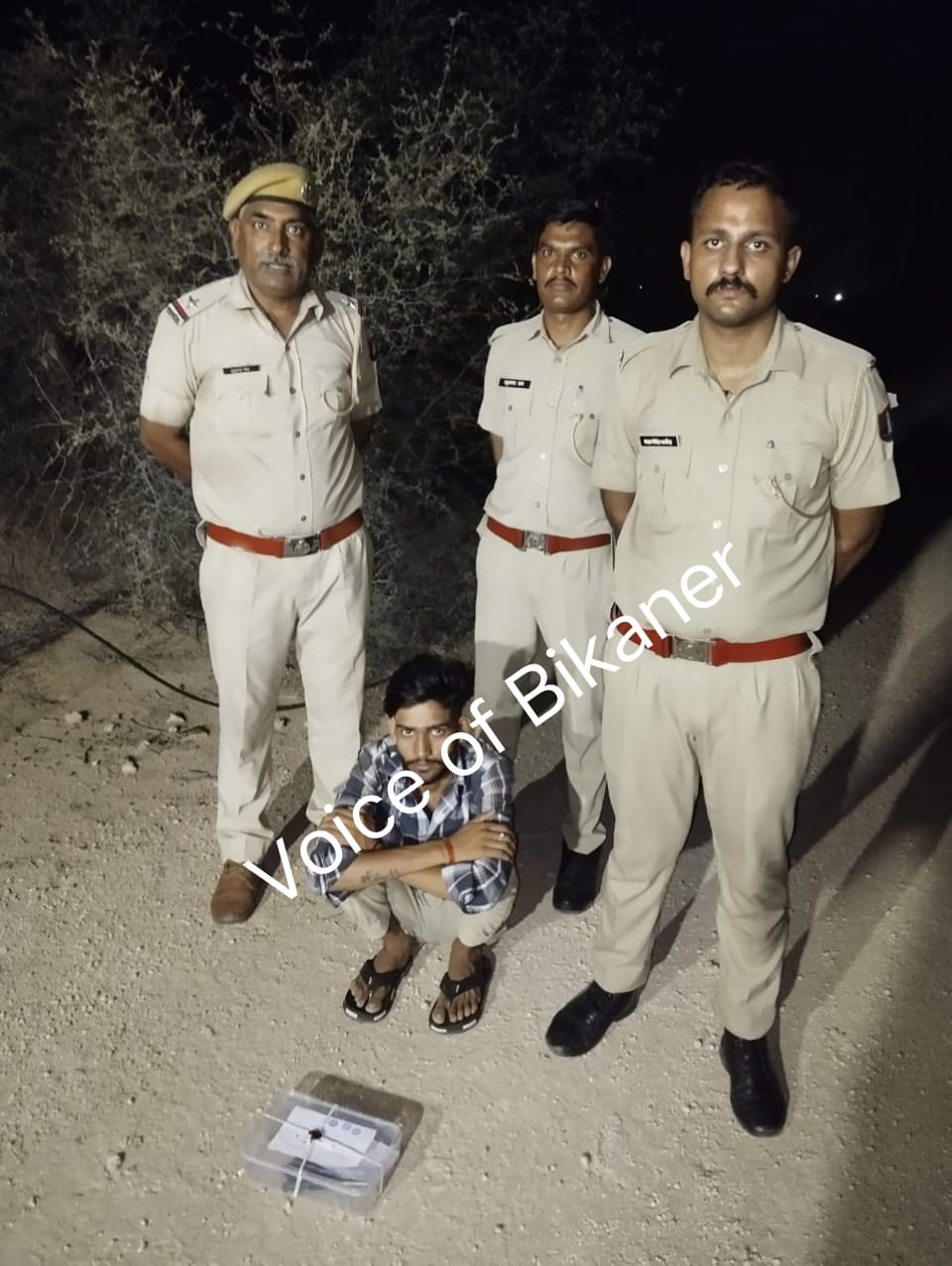 बीकानेर: गश्त के दौरान बदमाश से अवैध पिस्टल और मैगजीन जब्त, आर्म्स एक्ट के तहत मामला दर्ज