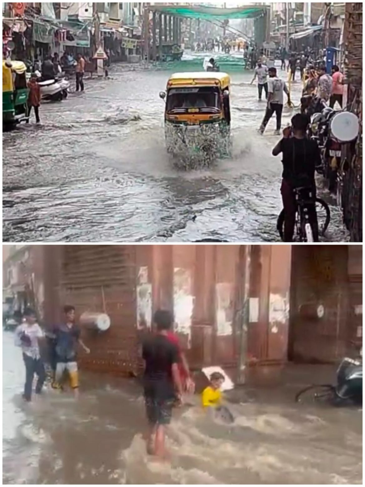 बीकानेर  मानसून की पहली दस्तक, जमकर बरसे बदरा, गर्मी से मिली राहत