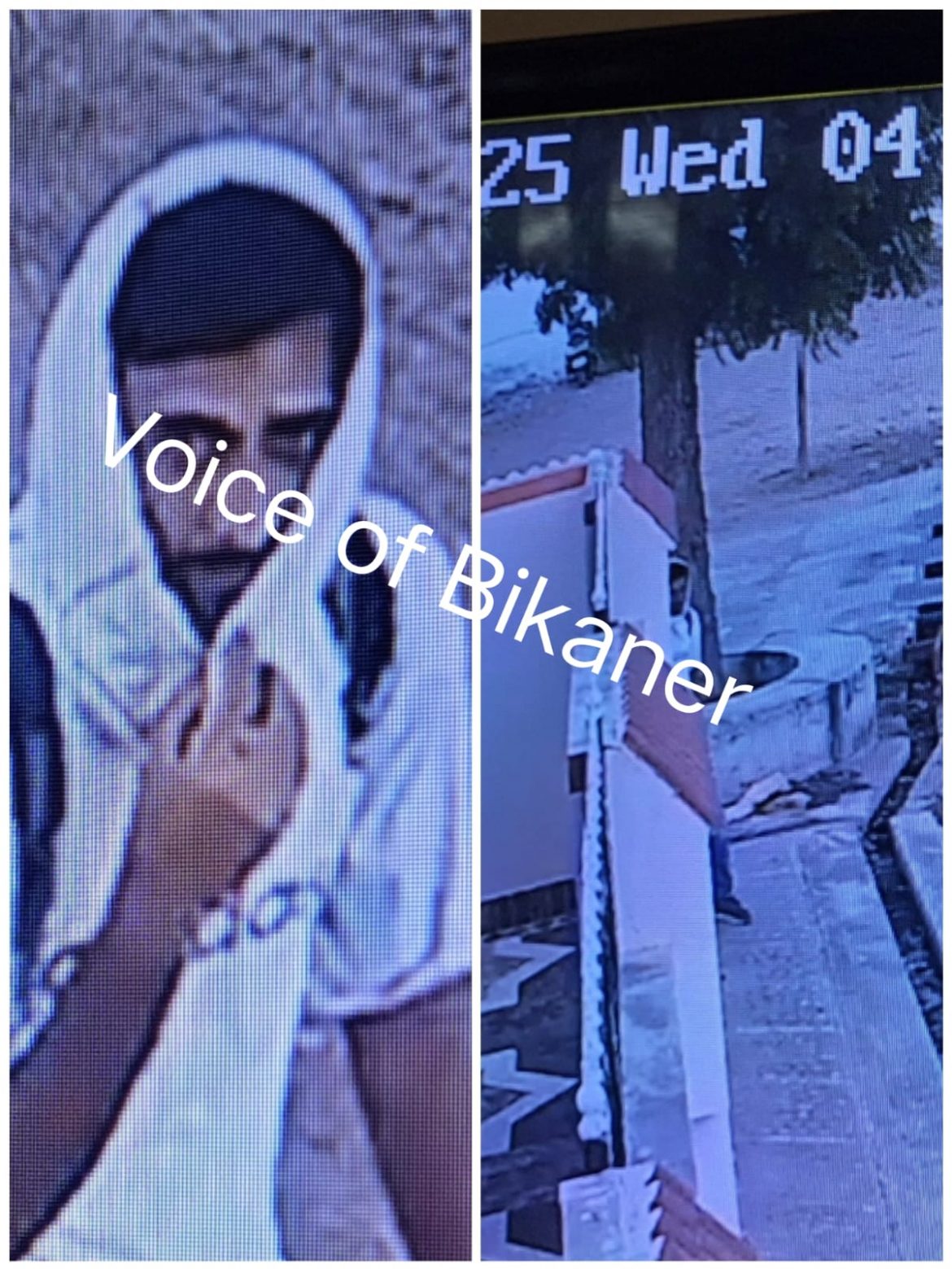 बीकानेर: दिनदहाड़े लूटी बेवा महिला की जमा पूंजी,चोर की करतूत सीसीटीवी में कैद