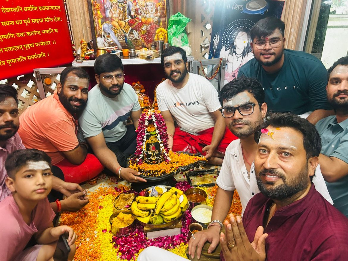 बीकानेर: भाजपा नेता किराडू के शीघ्र स्वस्थ होने की कामना को लेकर सहस्त्रधारा अभिषेक किया