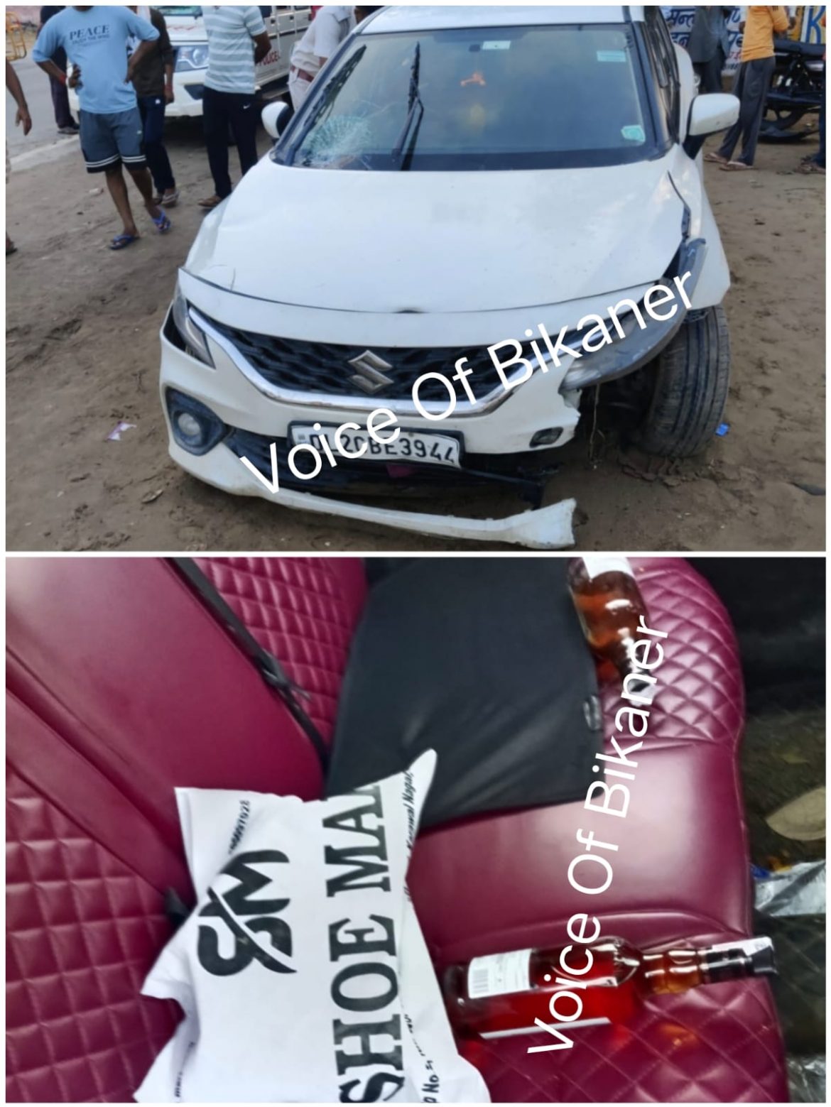 बीकानेर: ड्रिंक एंड ड्राइव का कहर,नशे में धुत युवकों की कार ने सड़क किनारे बैठे परिवार पर चढ़ाई कार, मासूम की मौत