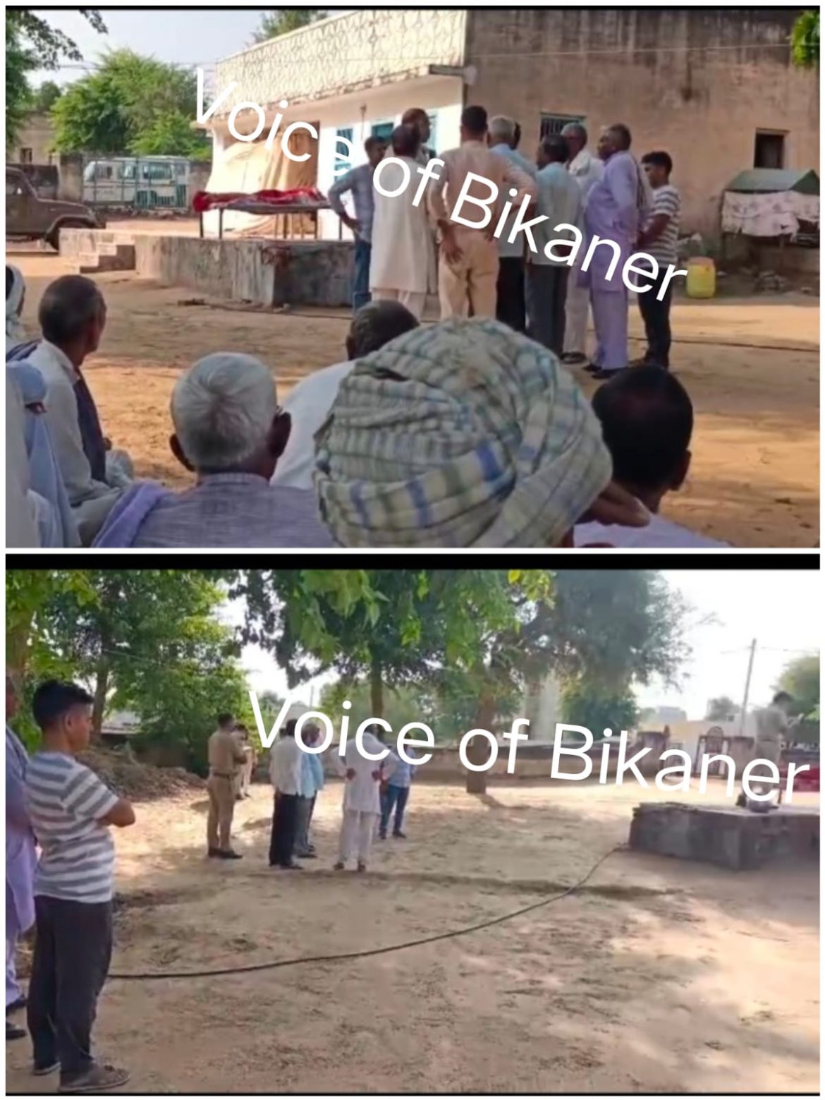 बीकानेर: भतीजों ने जमीन विवाद में की चाचा की हत्या, मृतक पूर्व सरपंच