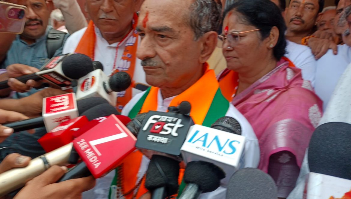 बीजेपी प्रदेशाध्यक्ष मदन राठौड़ का बीकानेर दौरा,कांग्रेस पर जुबानी हमला, सोनिया गांधी को बताया असली वोट चोर