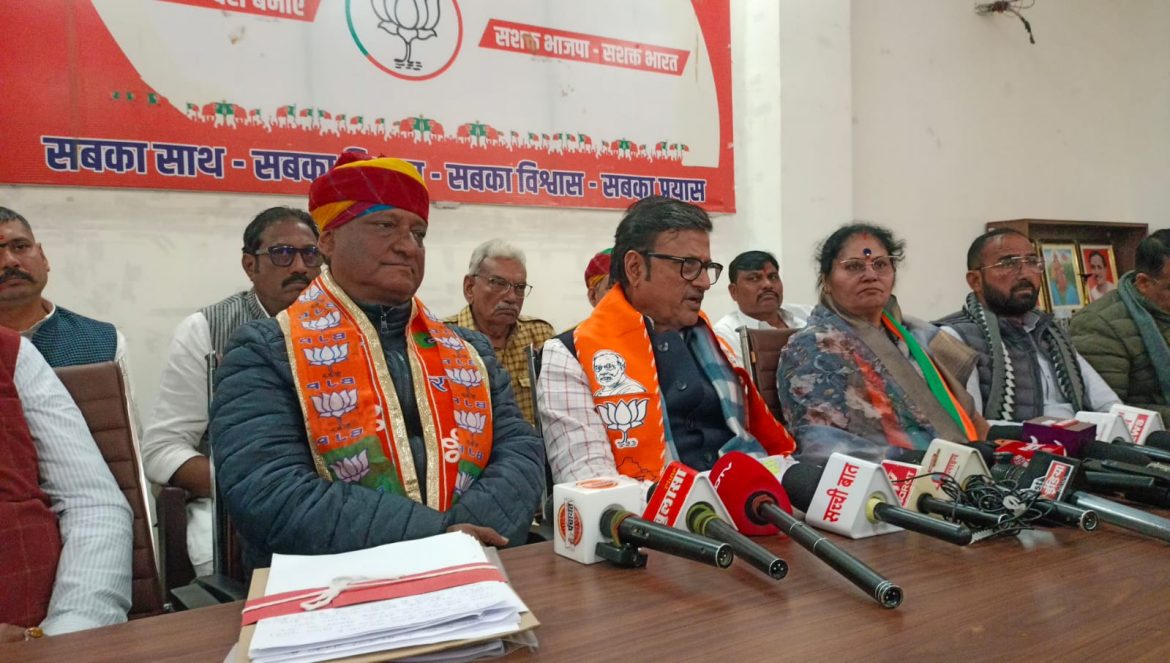 बीकानेर: बजट पर भाजपा की प्रेस कांफ्रेंस, राजेंद्र राठौड बोले मैन्युफैक्चरिंग से पर्यटन तक हर क्षेत्र को गति देगा बजट