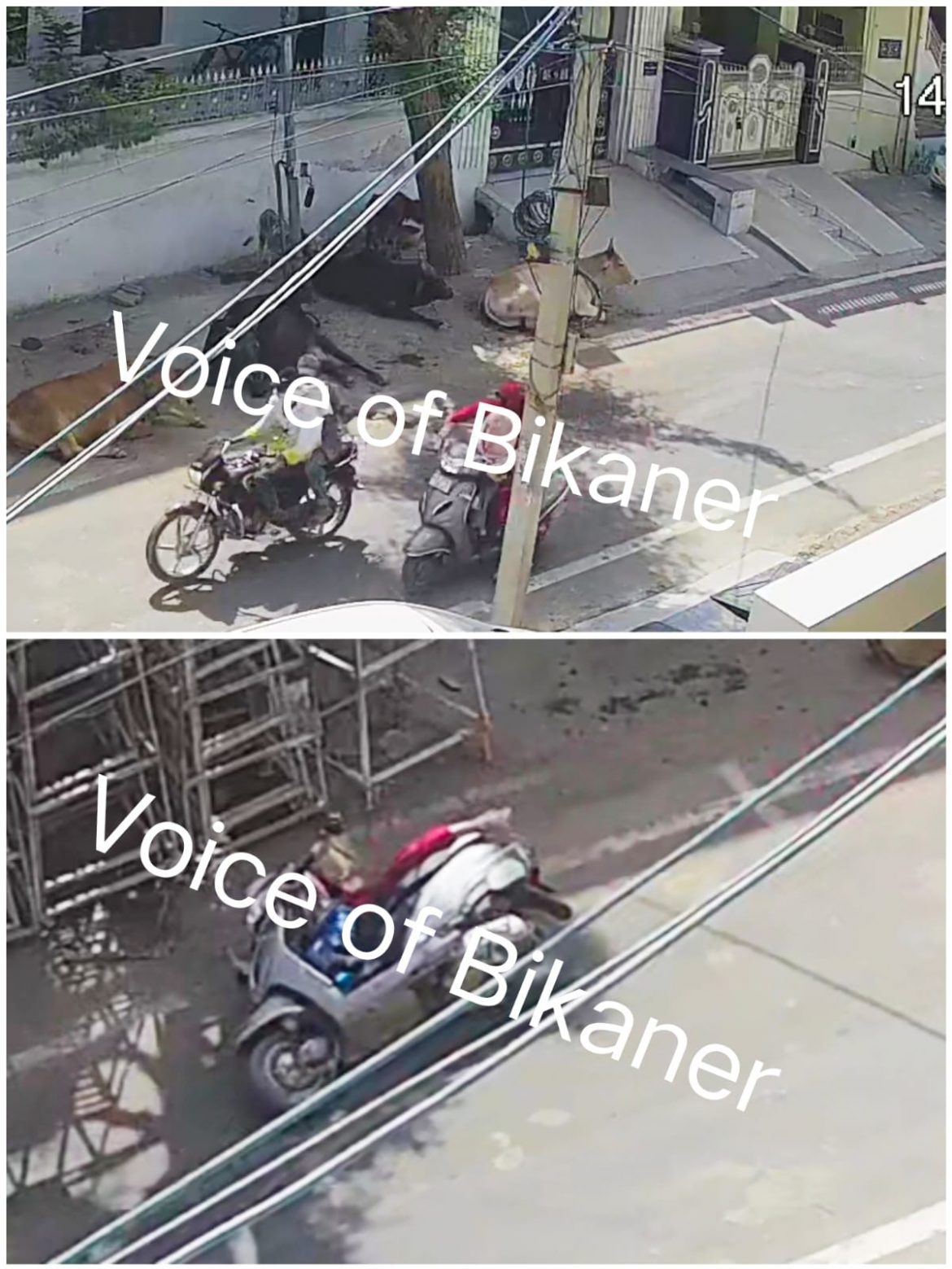 बीकानेर: मां-बेटी को गिराकर ले उड़े पर्स,मुरलीधर व्यास कॉलोनी में दिनदहाड़े वारदात