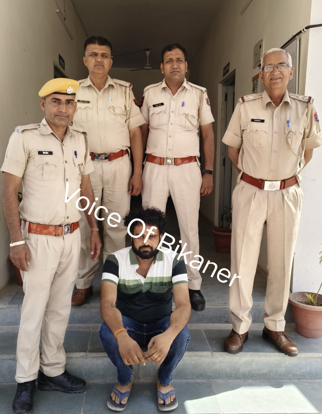 बीकानेर: चार राउंड फायरिंग से थर्राया इलाका, हर्ष फायरिंग करते युवक को पुलिस ने दबोचा