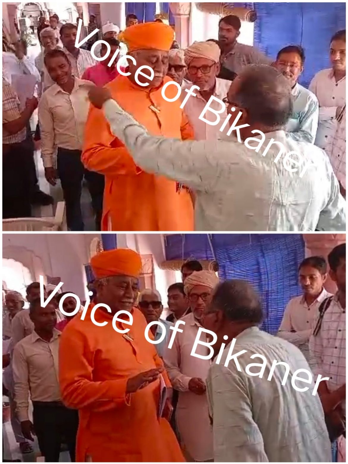 बीकानेर:समस्याओं से परेशान लोगों ने रोका विधायक का रास्ता, एडीएम-तहसीलदार पर अनसुनी के आरोप