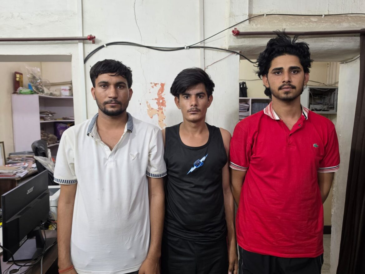 बीकानेर: टेलीग्राम की आड़ में साइबर ठगी का जाल,68 लाख के संदिग्ध ट्रांजेक्शन,तीन युवक दबोचे