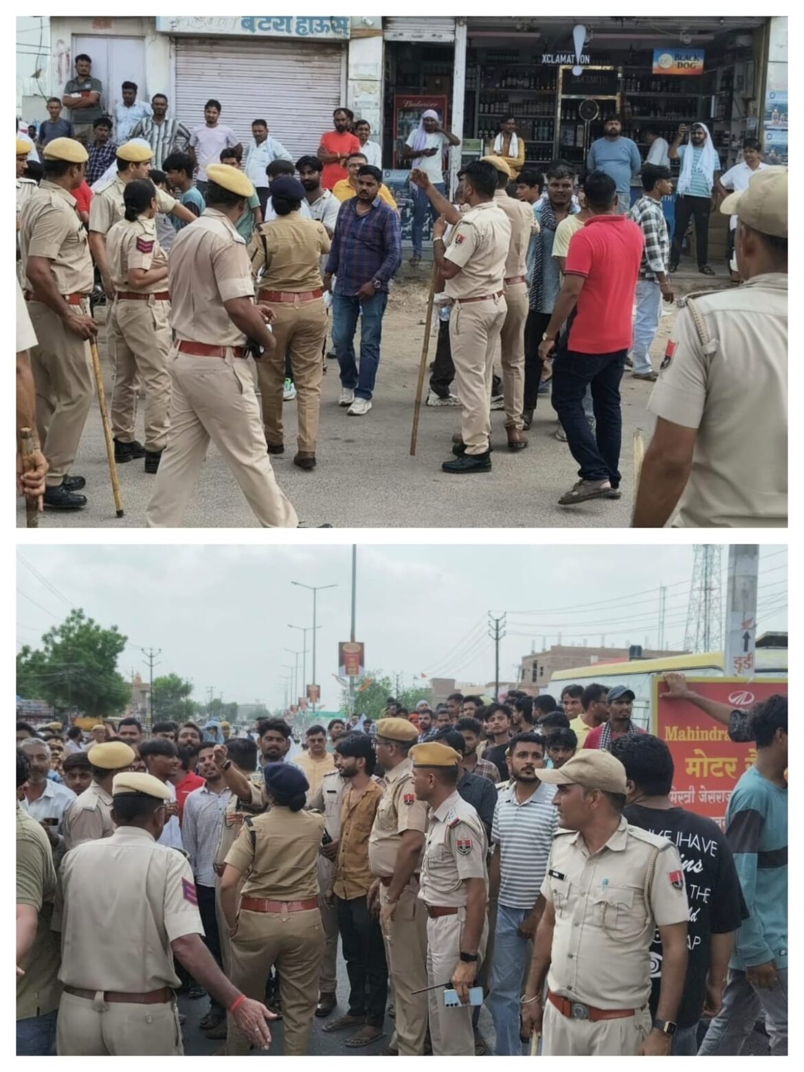 बीकानेर: गजनेर रोड पर दर्दनाक हादसा ट्रक की टक्कर से बाइक सवार की मौत, आक्रोशित लोगों ने लगाया हाईवे जाम