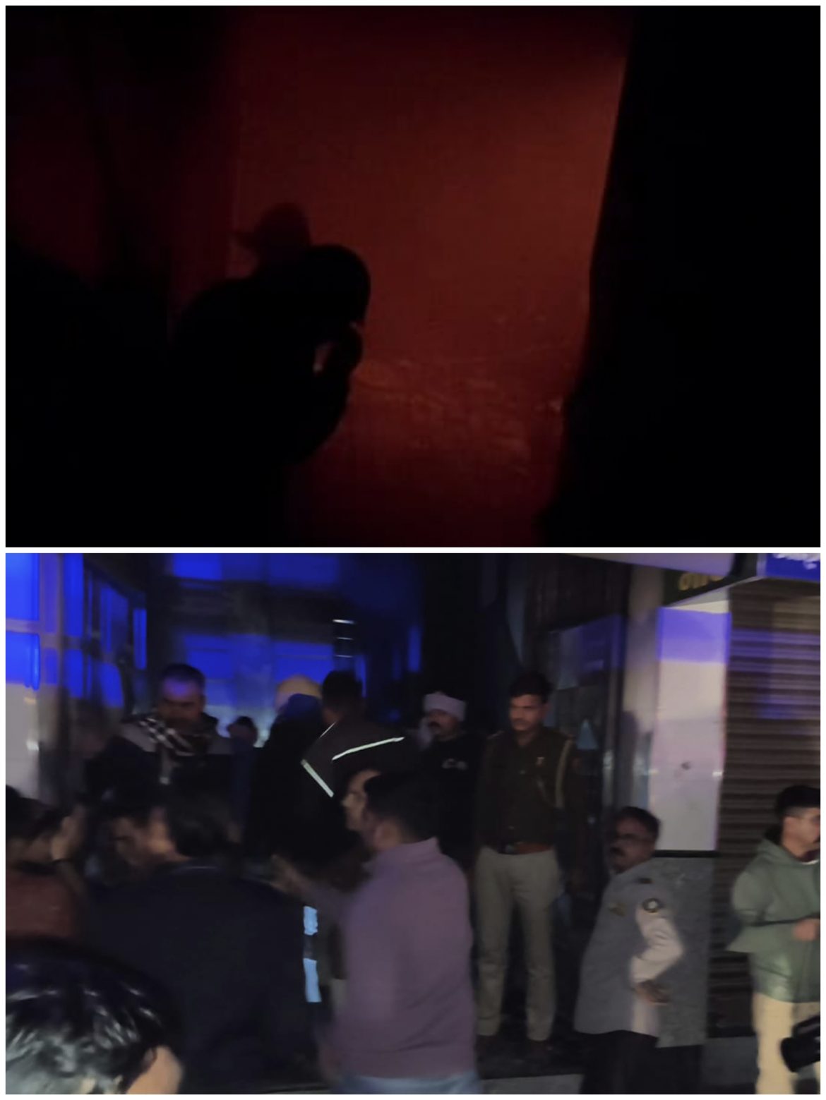 बीकानेर: महात्मा गांधी रोड पर  सहल पैलेस में लगी भीषण आग,मची अफरातफरी