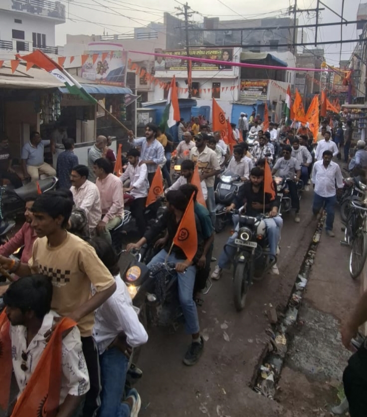 भव्य वाहन रैली से गूंजा बीकानेर, धर्मयात्रा का दिया गया आमंत्रण