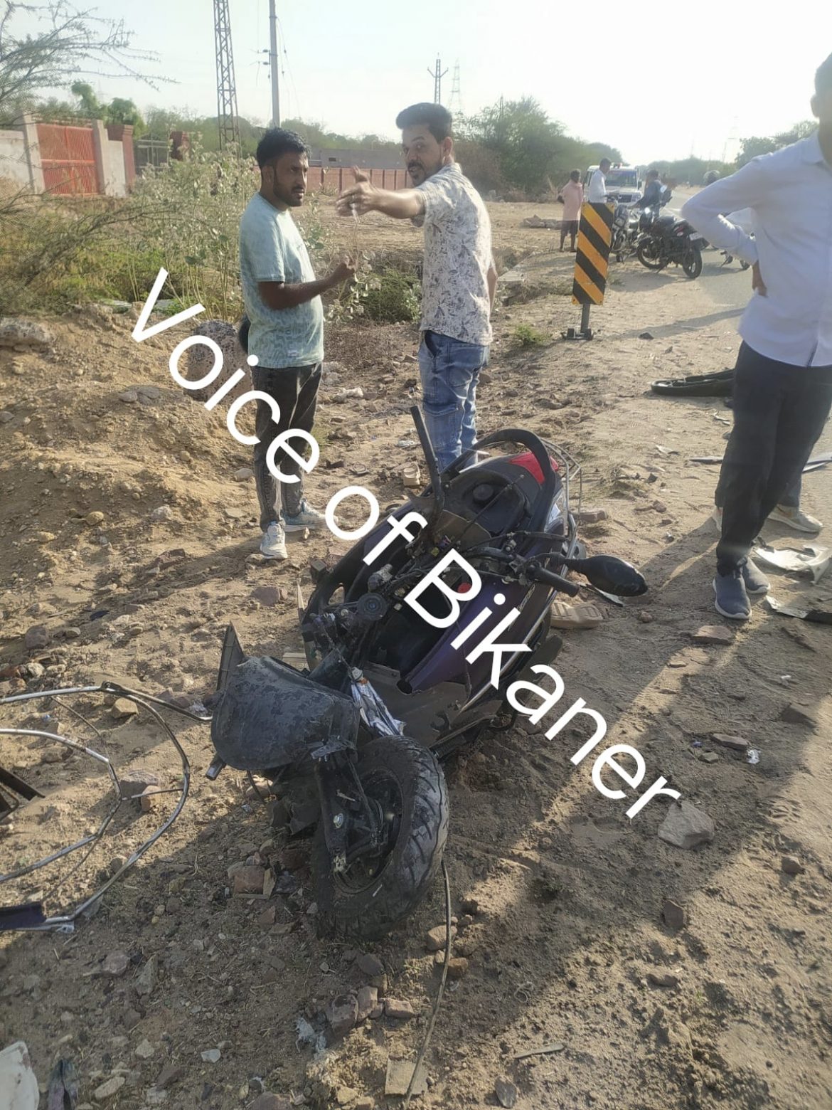 बीकानेर में सड़क हादसा: तेज रफ्तार ट्रक ने ली महिला की जान